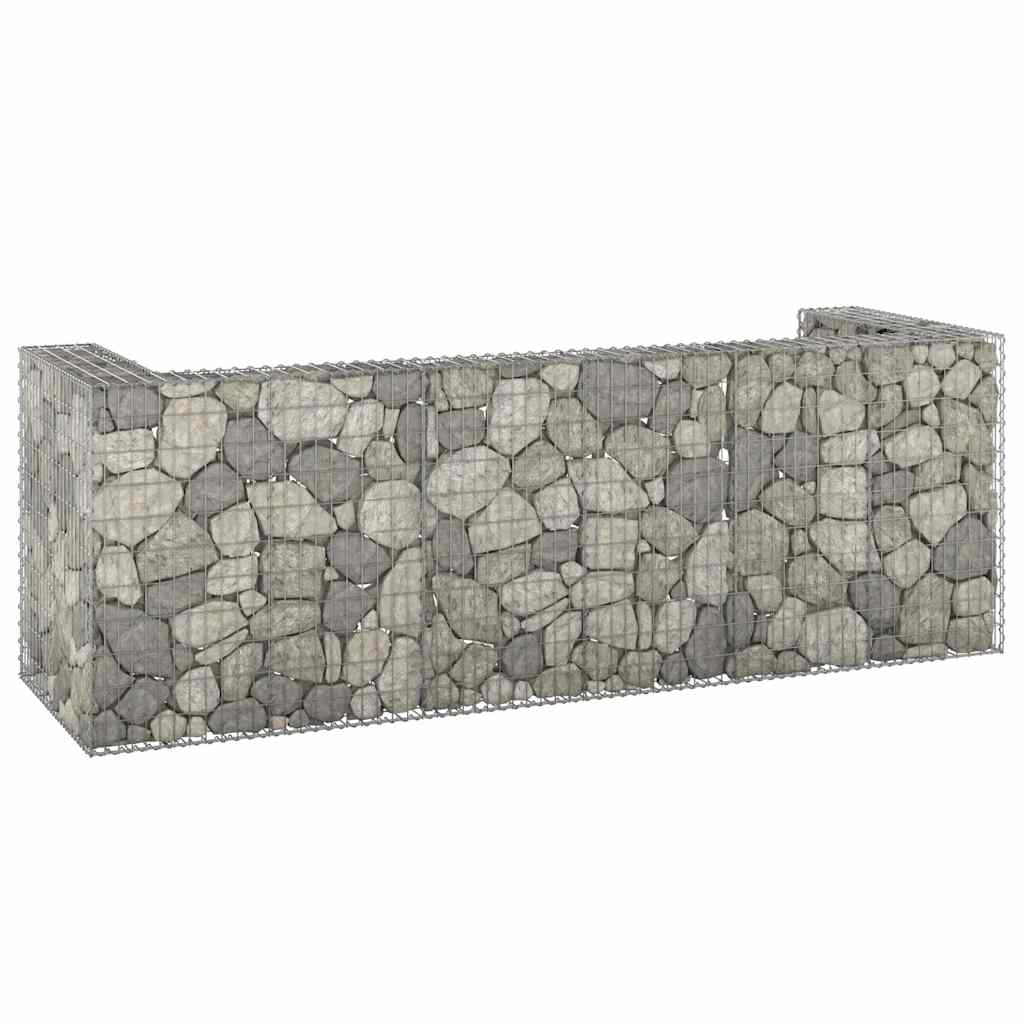 Gabions Atkritumu Tvertnēm, Cinkots Tērauds,