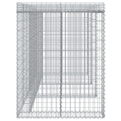 Gabiona Siena Atkritumu Tvertnei, 270X91X120 Cm, Cinkota Dzelzs