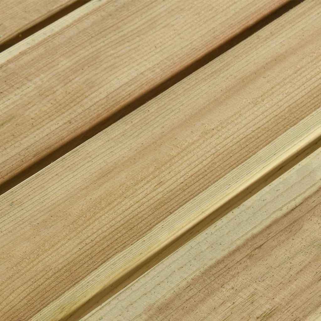 Piknika Galds Ar Soliem, , Impregnēts Priedes Koks