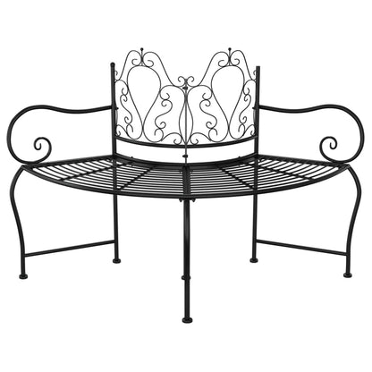 Sols, Uzstādāms Ap Koku, 150 Cm, Melns Tērauds