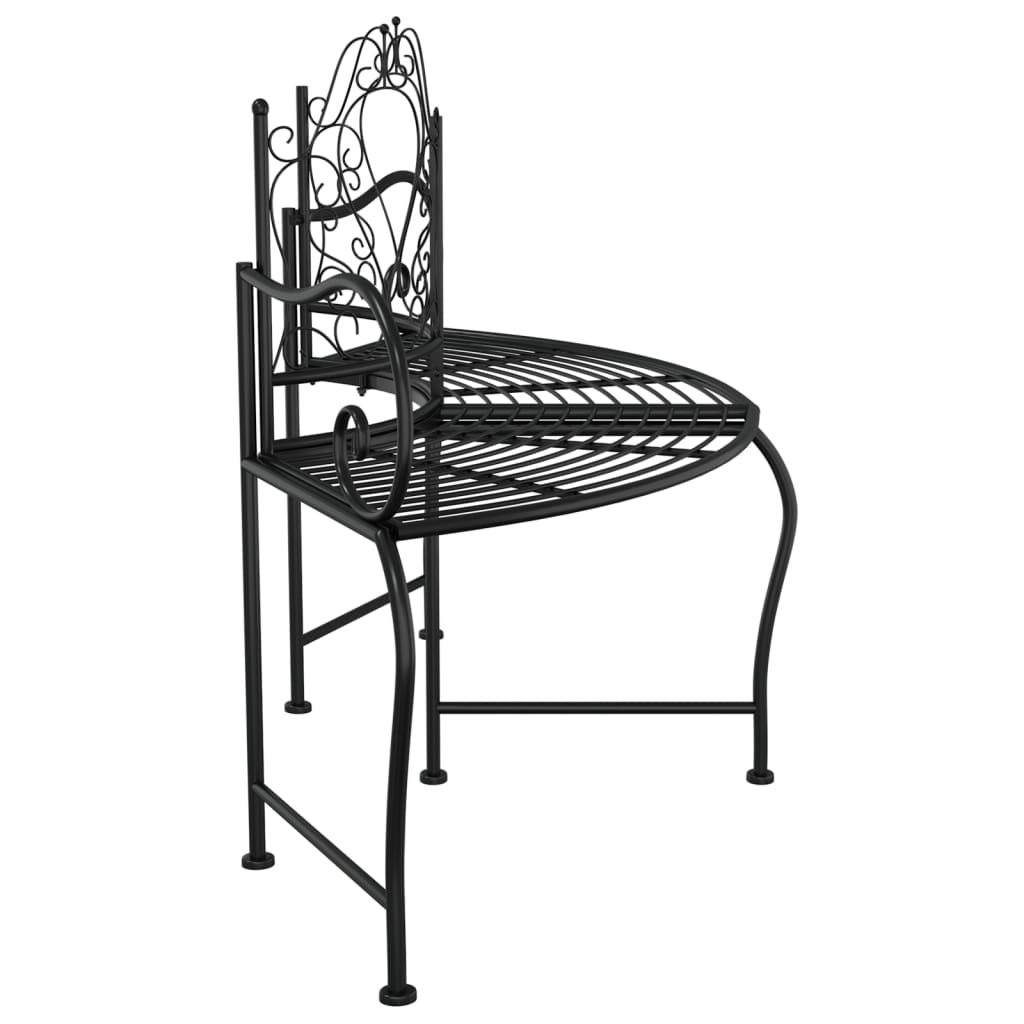Sols, Uzstādāms Ap Koku, 150 Cm, Melns Tērauds