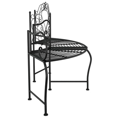 Sols, Uzstādāms Ap Koku, 150 Cm, Melns Tērauds