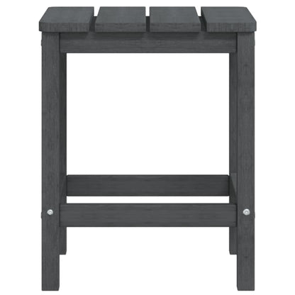 Dārza Krēsli Ar Galdiņu, Hdpe, Antracītpelēki