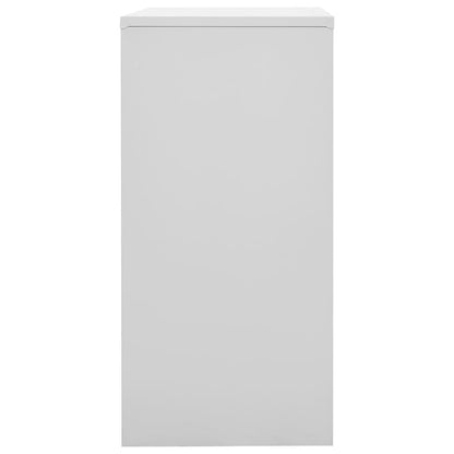 Ģērbtuves Skapji, 2 Gab., 90X45X92,5 Cm, Tērauds, Pelēki, Zaļi Gaiši Pelēka Un Zaļa