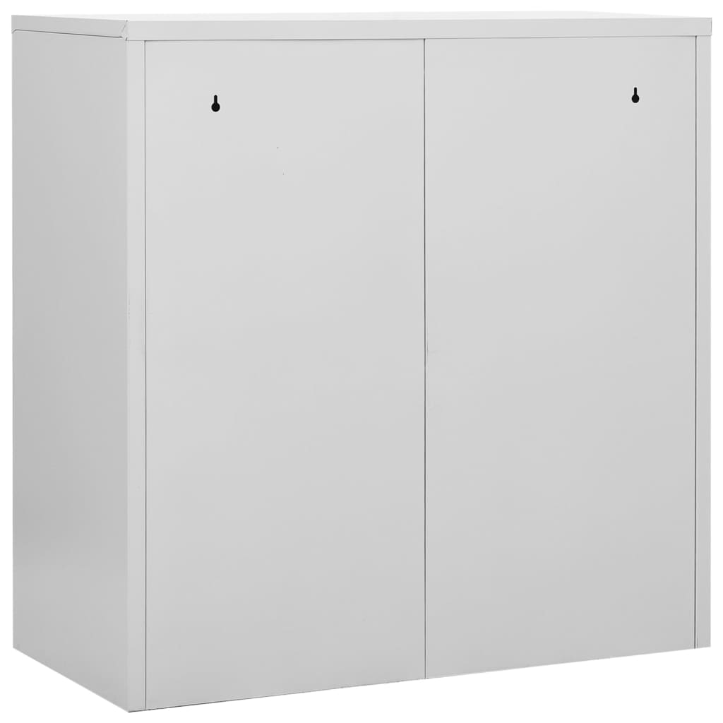 Ģērbtuves Skapji, 5 Gab., 90X45X92,5 Cm, Tērauds, Pelēksarkani Gaiši Pelēka Un Sarkana