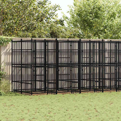 Suņu Voljērs, 14,75 M², Tērauds