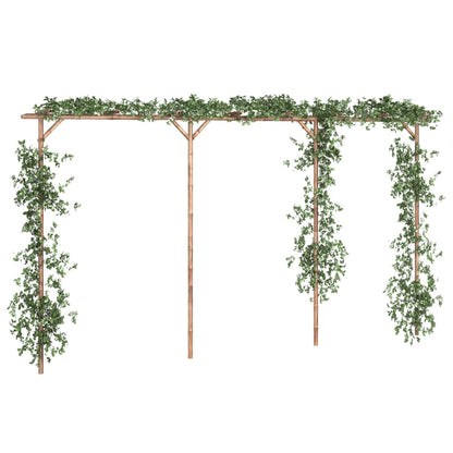 Pergola, 385X40X205 Cm, Bambuss