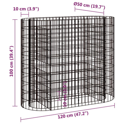 Gabions, Augstā Puķu Kaste, Cinkota Dzelzs,