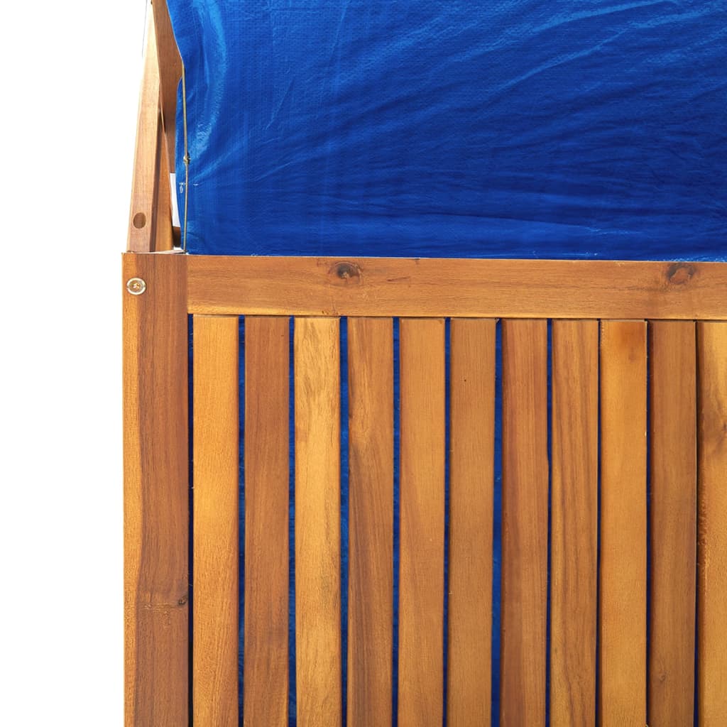 Uzglabāšanas Kaste Ar Špaleru, 99X50X160 Cm, Akācijas Masīvkoks
