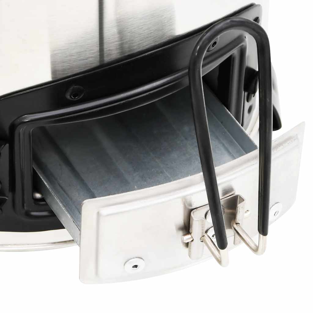 Kempinga Malkas Plīts Ar Ventilatoru, Sudraba, 35,5X26X28 Cm