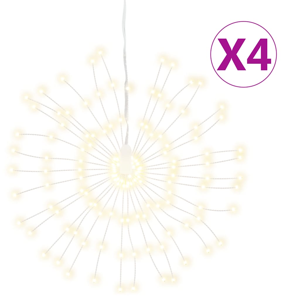 Ziemassvētku Dekorācijas 4 Gab., 140 Led, S, 17 Cm