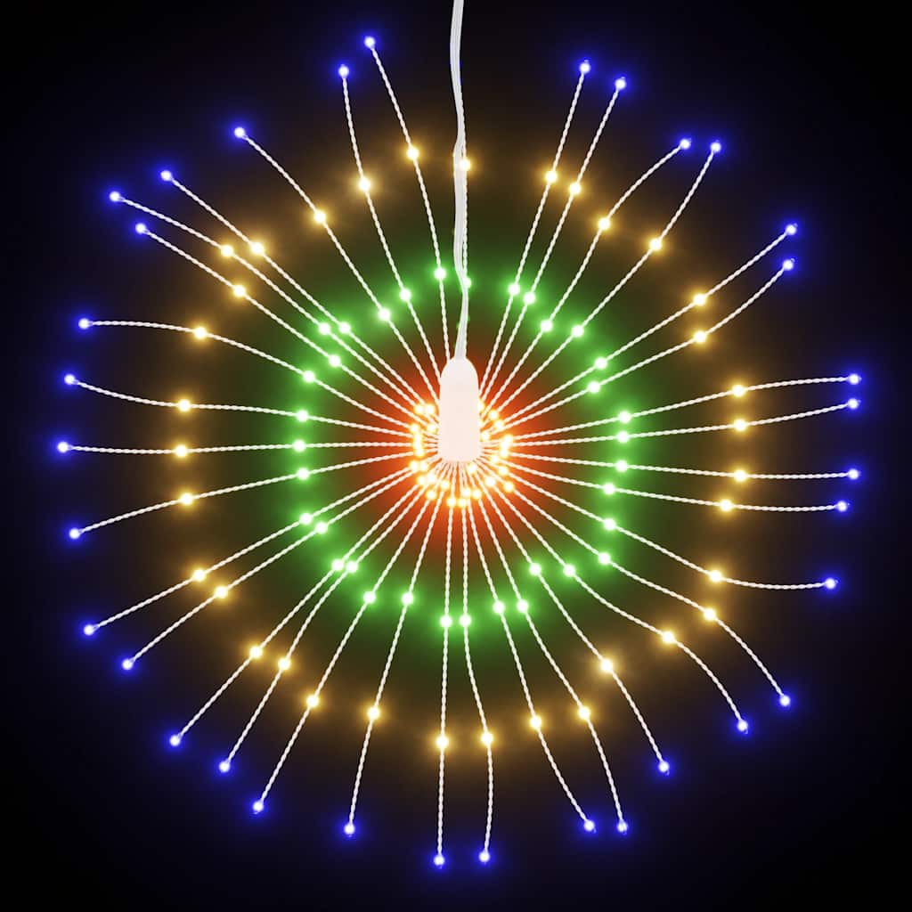 Ziemassvētku Dekorācijas, 4 Gab., 140 Led, Krāsainas, 17 Cm