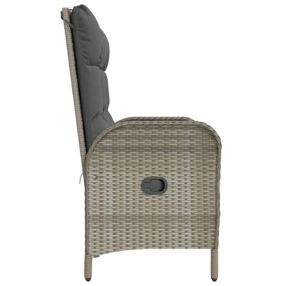 Atgāžams Dārza Sols Ar Matračiem, 107 Cm, Pe Rotangpalma