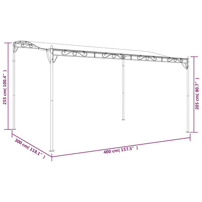 Nojume, Antracītpelēka, 4X3 M, 180 G/M², Audums Un Tērauds