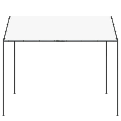 Nojume 4 X 4 X 2,6 M Balts Tērauds Un Poliesters 180 Gsm