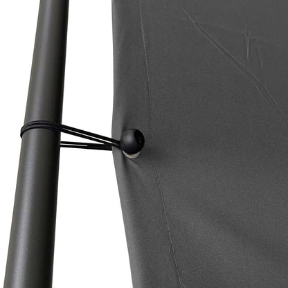 Nojume, Antracītpelēka, 3X3 M, 180 G/M², Audums Un Tērauds