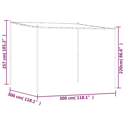 Nojume, Bēša, 3X3 M, 180 G/M², Audums Un Tērauds