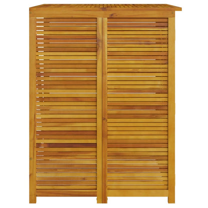 4-Daļīga Atkritumu Tvertnes Nojume, 280X89X117 Cm, Akācija