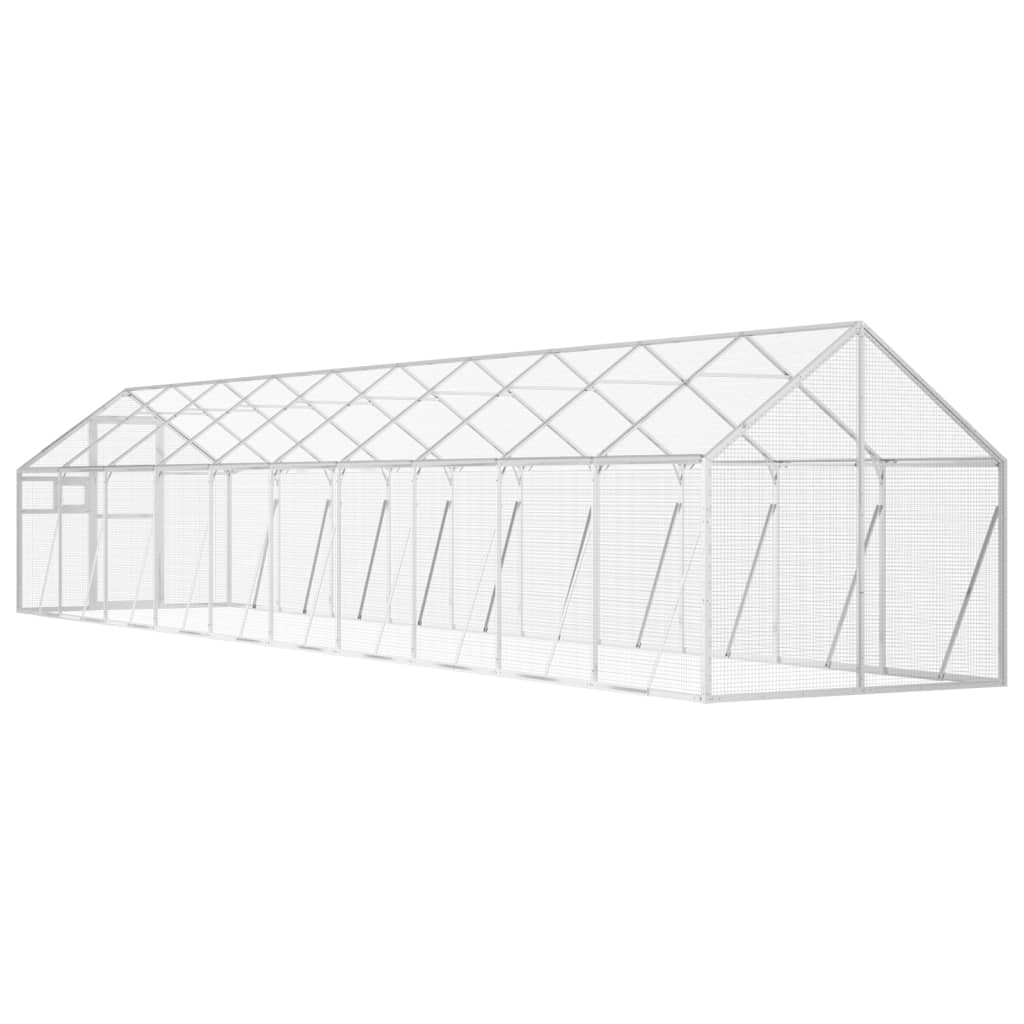 Putnu Māja, Krāsa, 1,79X10X1,85 M, Alumīnijs