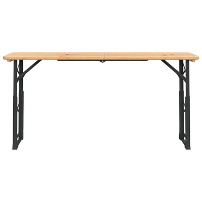 Saliekams Alus Galds, 170X50X75/105 Cm, Egles Masīvkoks
