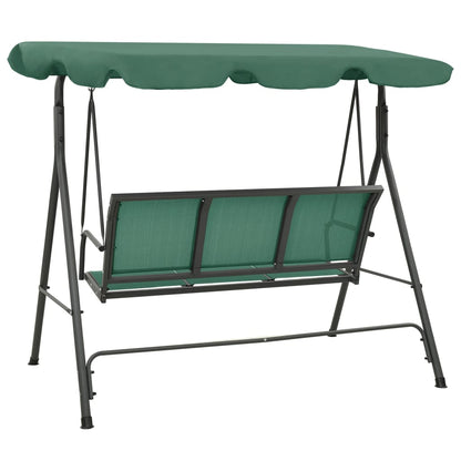 Dārza Šūpoļsols, Zaļš, 170 Cm, Audums Un Tērauds