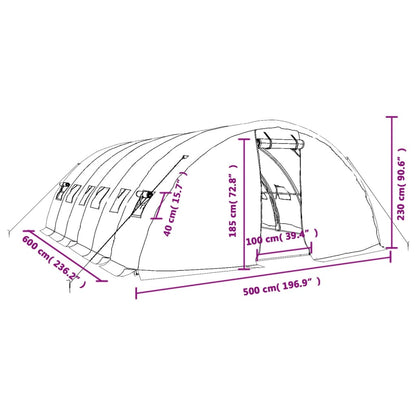 Siltumnīca Ar Tērauda Rāmi, , 30 M², 6X5X2,3 M