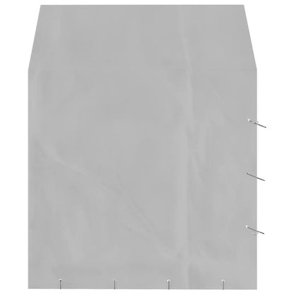 Suņu Voljērs Ar Jumtu, Sudraba Krāsā, 2X2X2,5M, Cinkots Tērauds