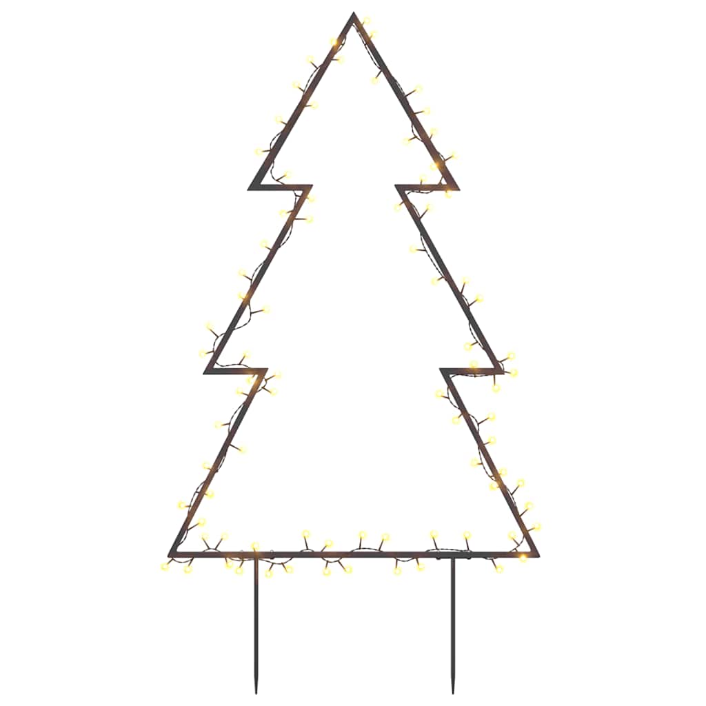 Ziemassvētku Gaismas Dekors, Egles Forma, 80 Led, 60 Cm 41 X 60 Cm