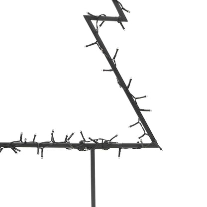 Ziemassvētku Gaismas Dekors, Egles Forma, 80 Led, 60 Cm 41 X 60 Cm