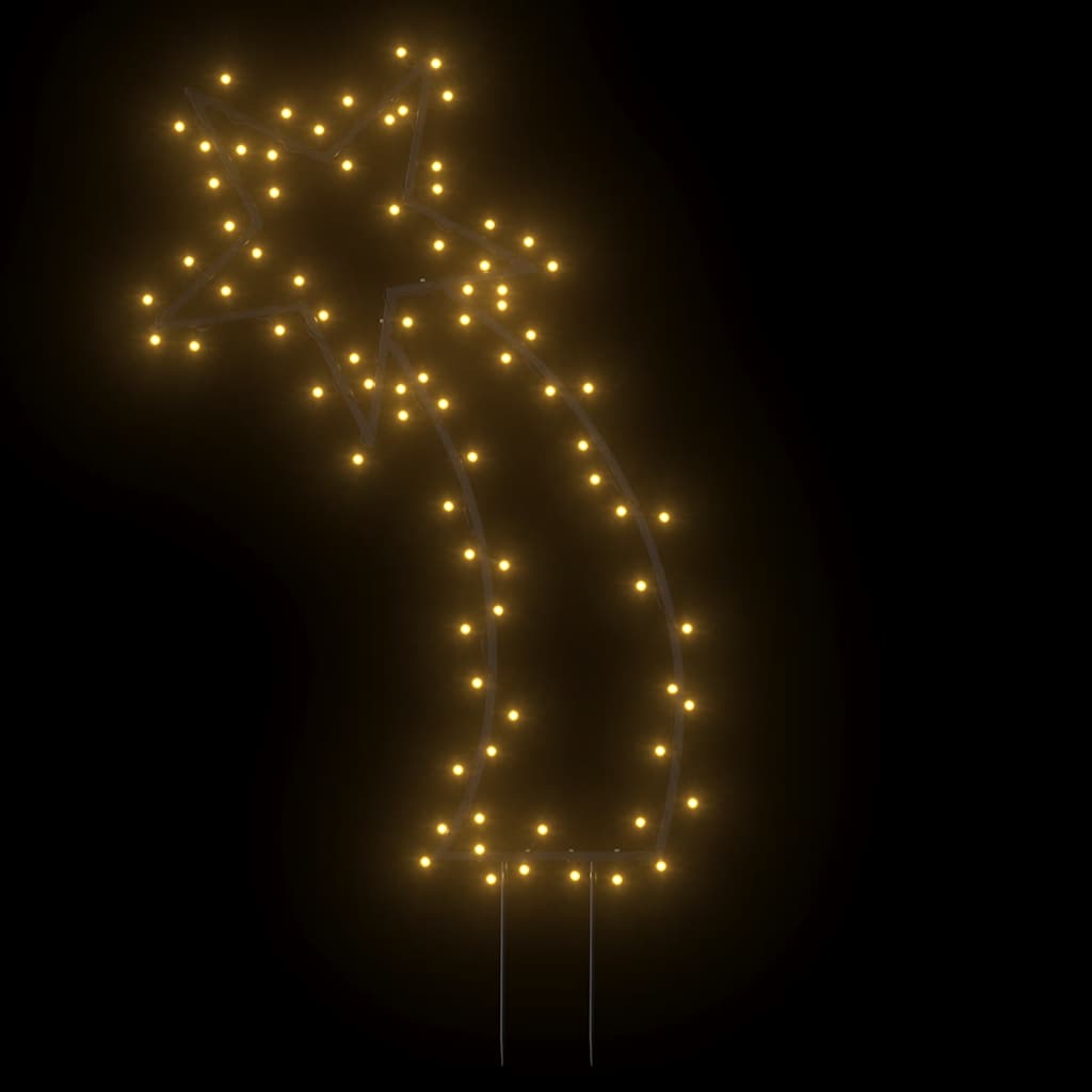 Ziemassvētku Gaismas Dekors, Zvaigzne, 80 Led,