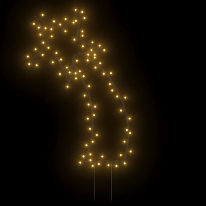 Ziemassvētku Gaismas Dekors, Zvaigzne, 80 Led,