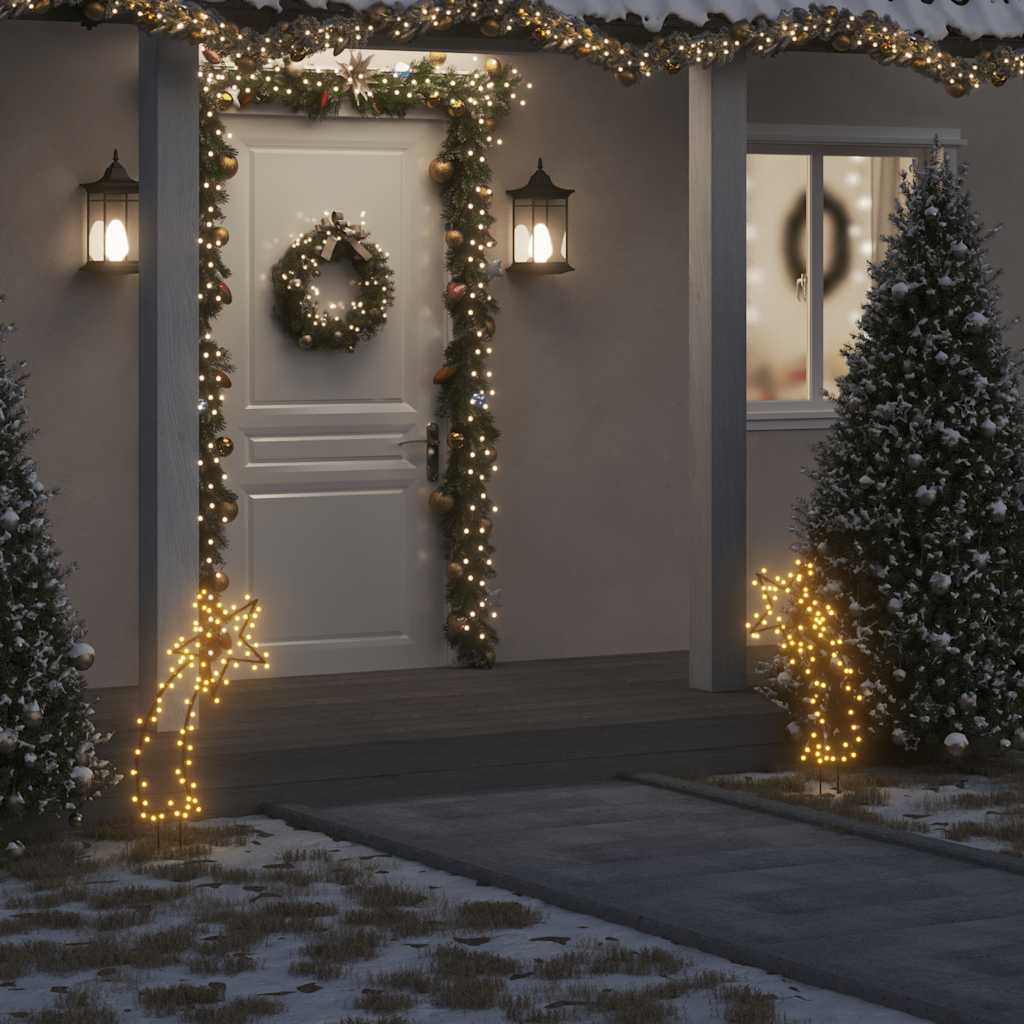 Ziemassvētku Gaismas Dekors, Zvaigzne, 80 Led,