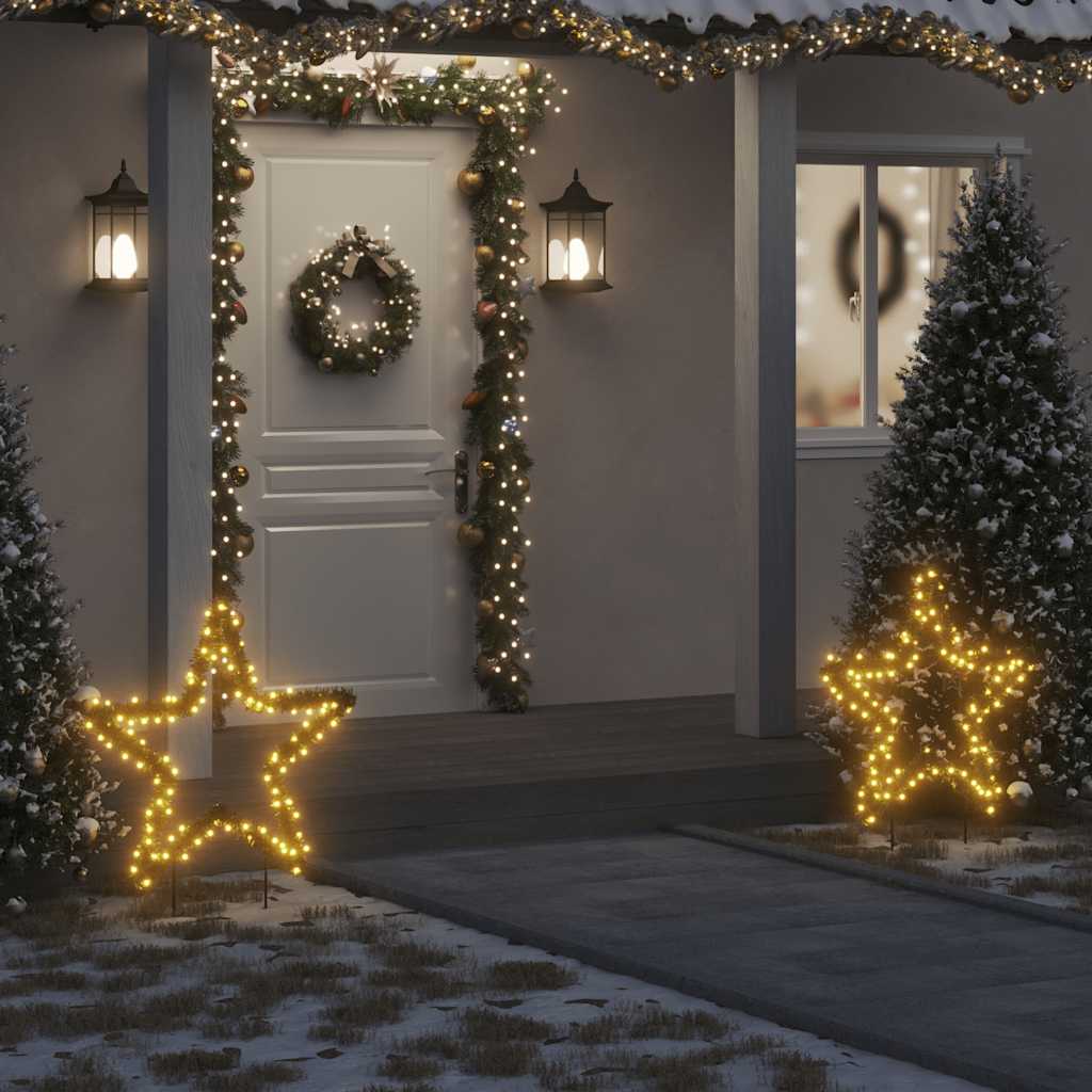 Ziemassvētku Gaismas Dekors, Zvaigznes Forma, 115 Led, 85 Cm 90 X 85 Cm
