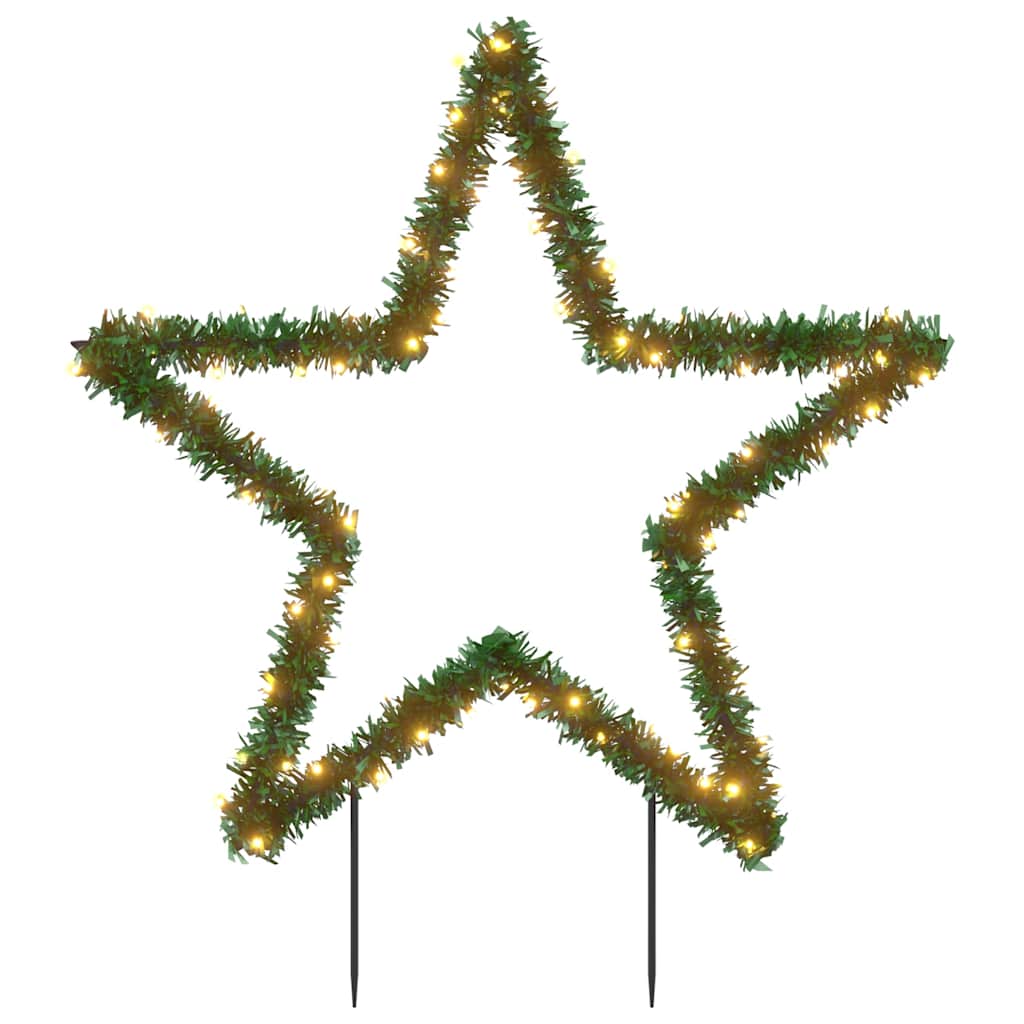 Ziemassvētku Gaismas Dekors, Zvaigznes Forma, 80 Led, 60 Cm 60 X 60 Cm