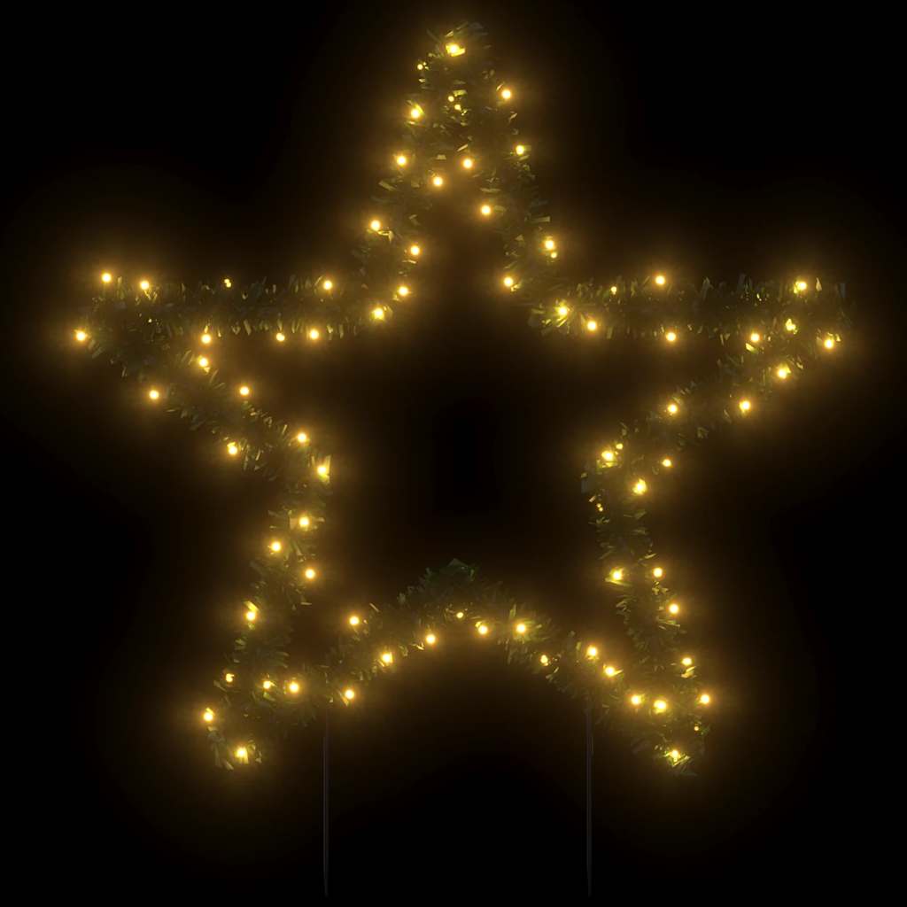 Ziemassvētku Gaismas Dekors, Zvaigznes Forma, 80 Led, 60 Cm 60 X 60 Cm