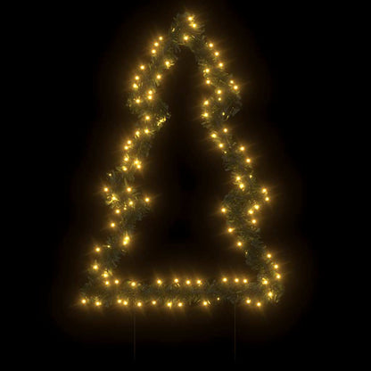 Ziemassvētku Gaismas Dekors, Egles Forma, 115 Led, 90 Cm 62 X 90 Cm