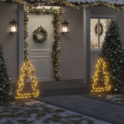 Ziemassvētku Gaismas Dekors, Egles Forma, 115 Led, 90 Cm 62 X 90 Cm