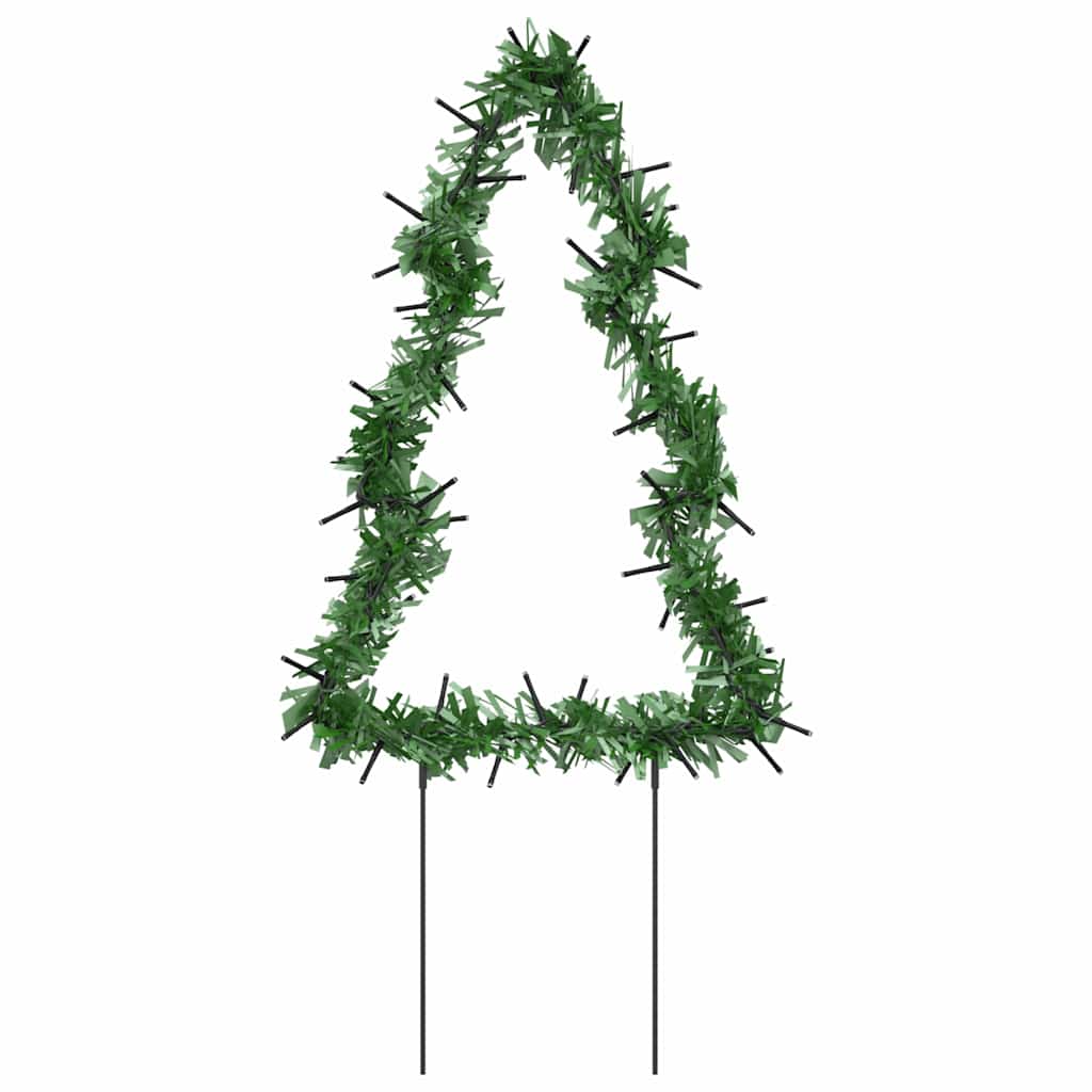Ziemassvētku Gaismas Dekori, Egles Forma, 3 Gab., 50 Led, 30 Cm 20 X 30 Cm