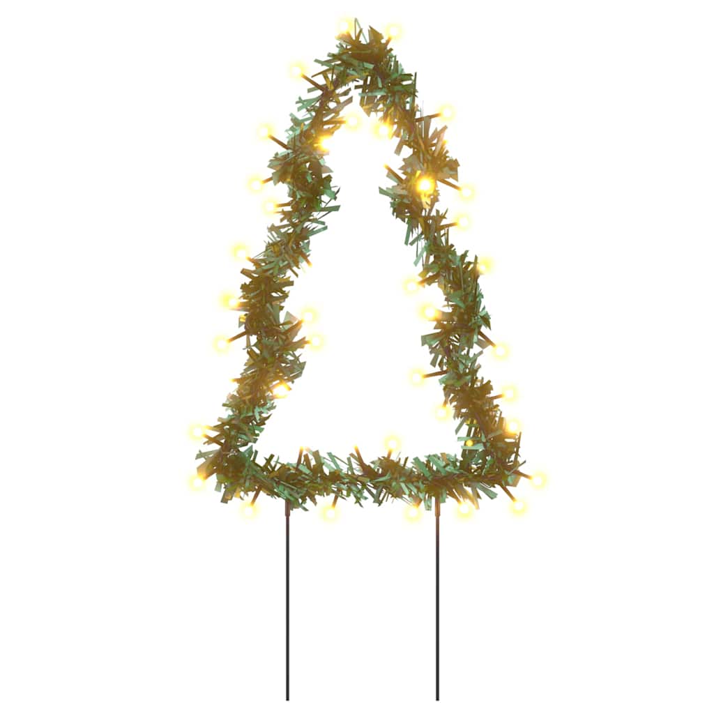 Ziemassvētku Gaismas Dekori, Egles Forma, 3 Gab., 50 Led, 30 Cm 20 X 30 Cm