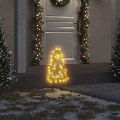 Ziemassvētku Gaismas Dekori, Egles Forma, 3 Gab., 50 Led, 30 Cm 20 X 30 Cm