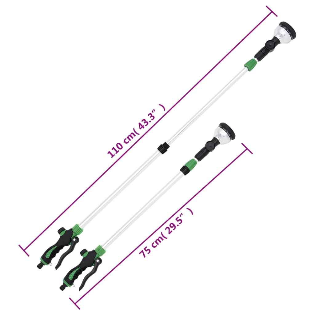 Teleskopisks Smidzinātājs Ar 10 Režīmiem, 75-110 Cm