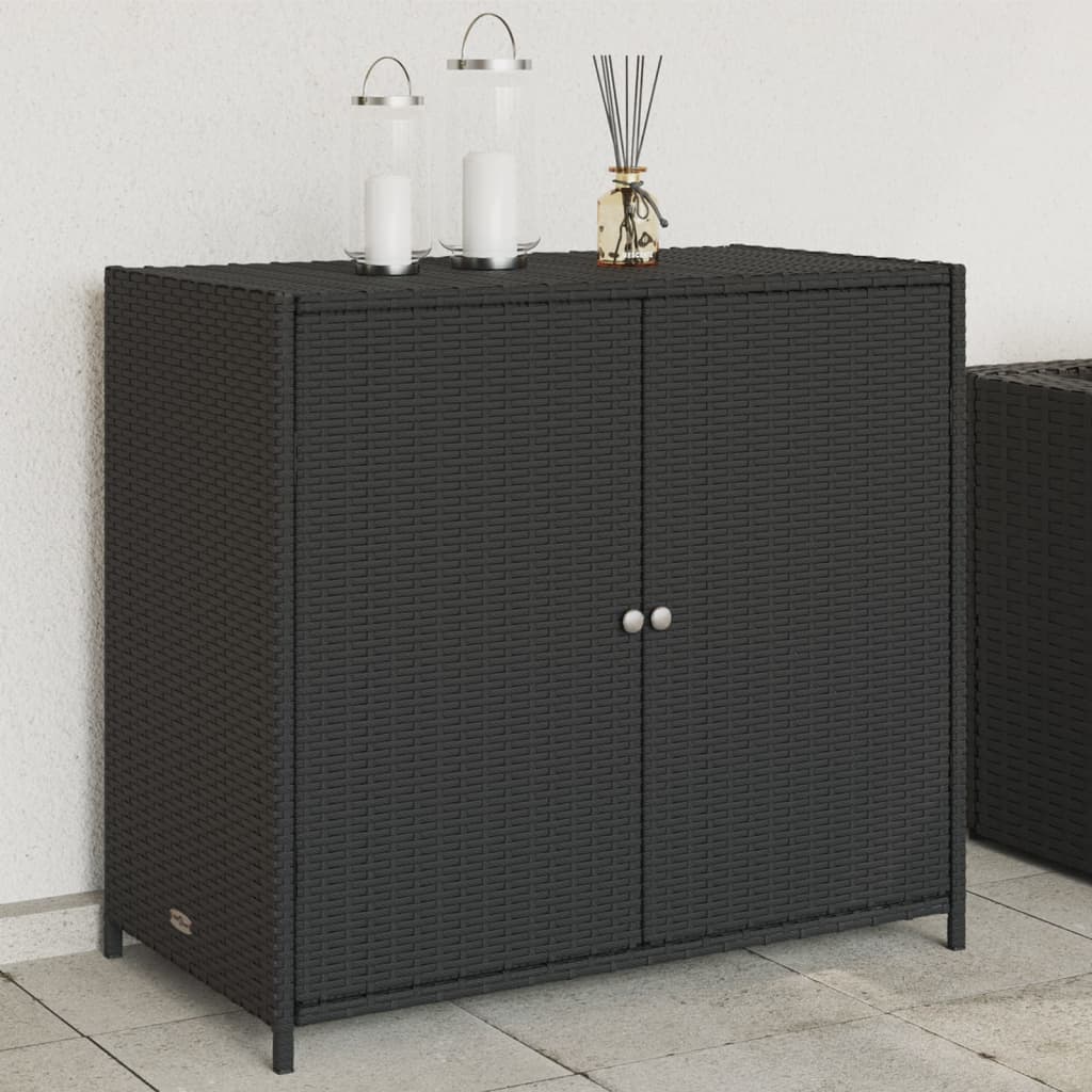 Dārza Skapis, Pelēks, 83X45X76 Cm, Pe Rotangpalma