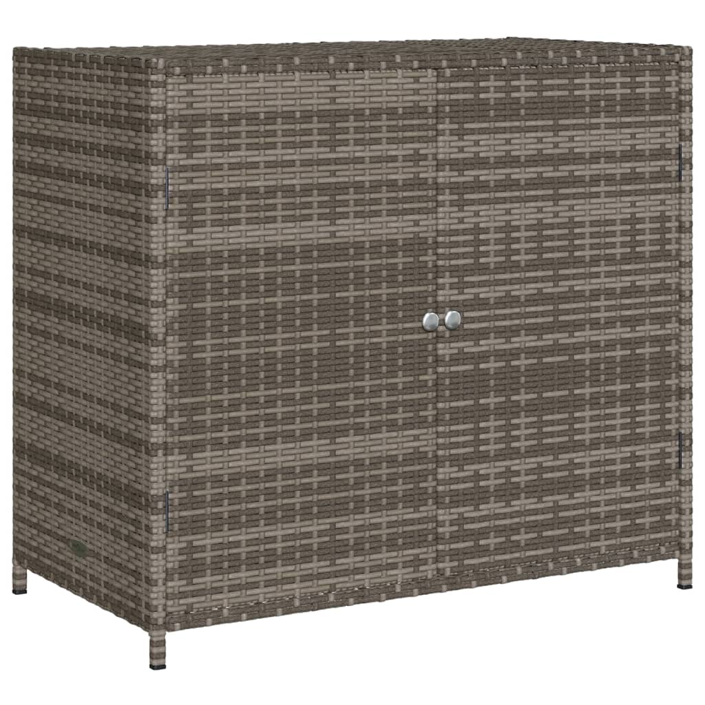 Dārza Skapis, Pelēks, 83X45X76 Cm, Pe Rotangpalma