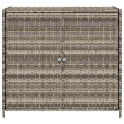 Dārza Skapis, Pelēks, 83X45X76 Cm, Pe Rotangpalma