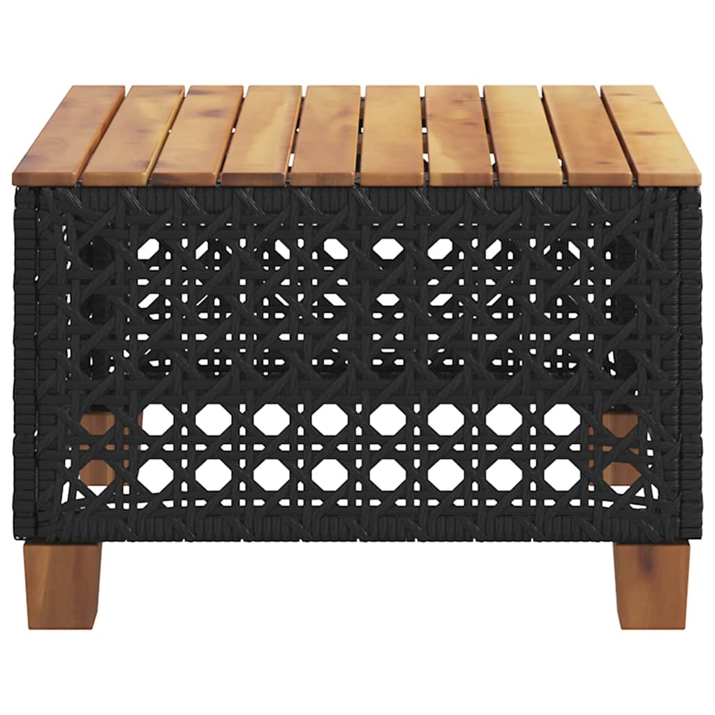 Dārza Galds, 55X55X36 Cm, Pe Rotangpalma, Akācijas Koks