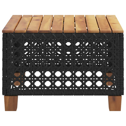 Dārza Galds, 55X55X36 Cm, Pe Rotangpalma, Akācijas Koks