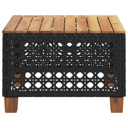 Dārza Galds, 55X55X36 Cm, Pe Rotangpalma, Akācijas Koks