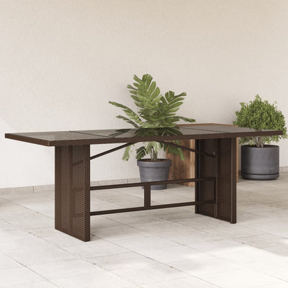 Dārza Galds Ar S Virsmu, Melns, 190X80X75 Cm, Pe Pinums