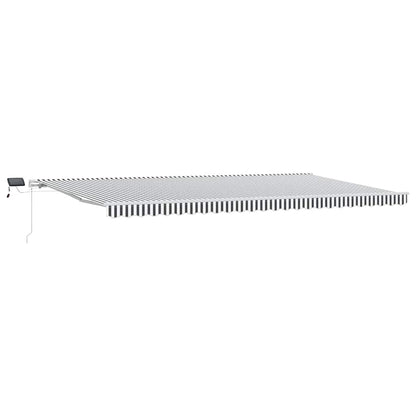 Manuāli Izvelkama Nojume Ar Led, Pelēka Un Balta,