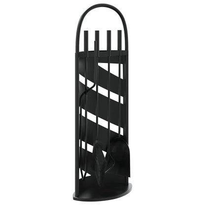 5-Daļīgs Kamīna Instrumentu Komplekts, 23X15X66 Cm, Tērauds